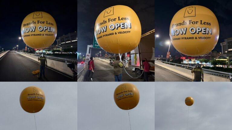 Brands for Less Giant Advertising Balloons