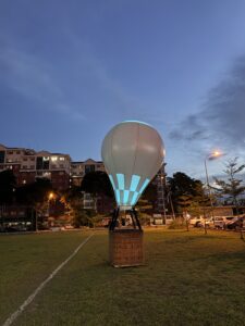 Helium Hot Air Balloon Replica