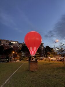 Helium Hot Air Balloon Replica