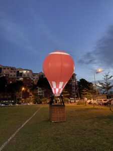 Helium Hot Air Balloon Replica