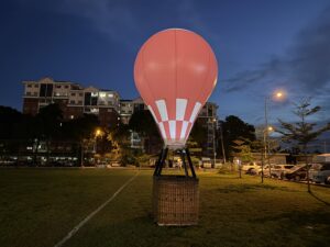 Helium Hot Air Balloon Replica