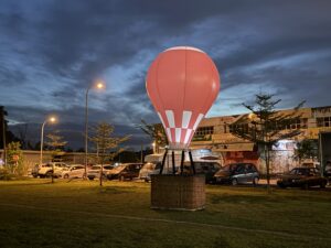Helium Hot Air Balloon Replica