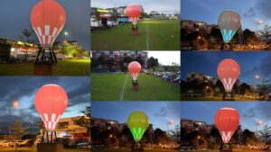 Helium Hot Air Balloon Replica