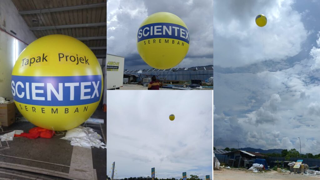Scientex Seremban Giant Advertising Balloons
