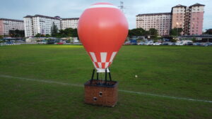 Helium Hot Air Balloon Replica