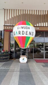 Gamuda Gardens Hot Air Balloon Replica