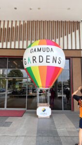 Gamuda Gardens Hot Air Balloon Replica