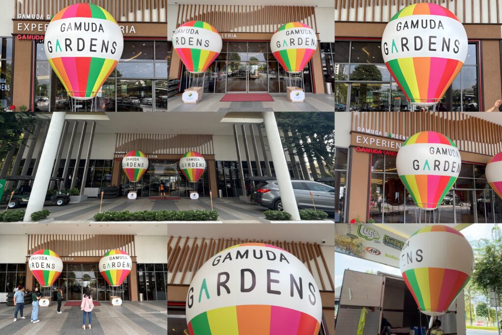 Gamuda Gardens Hot Air Balloon Replica