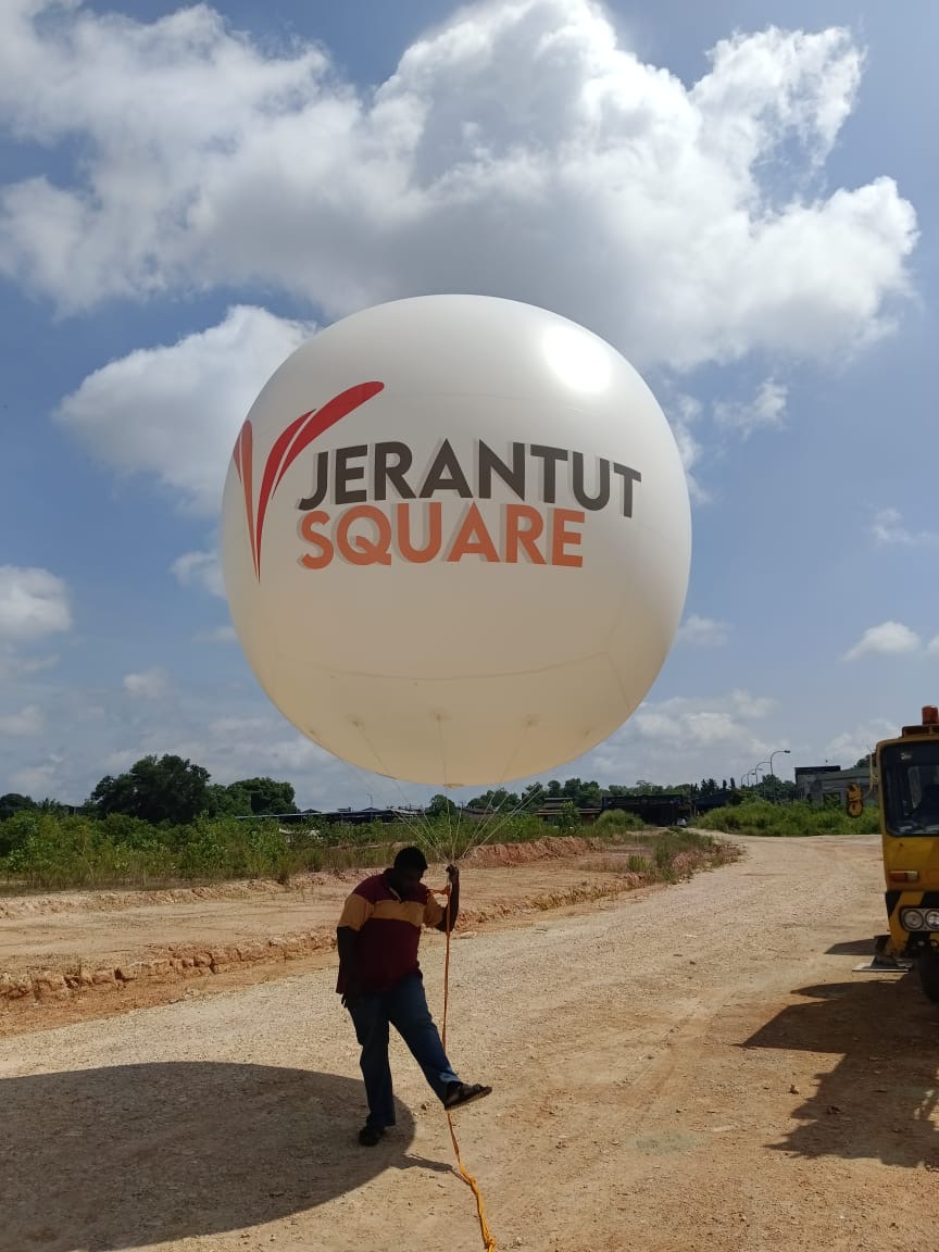 Licensed Giant Balloon at Jerantut Square Pahang