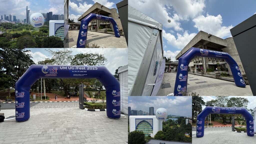 Giant Balloon & Inflatable Arch at University of Malaya