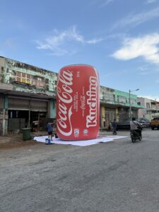 Inflatable Coca Cola
