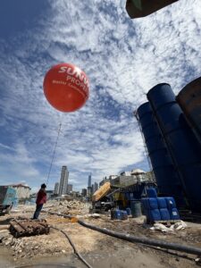 Sunway Cochrane Giant Balloon at Jalan Cochrane Sunway Cochrane Giant Balloon at Jalan Cochrane
