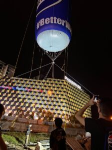 Pepsi Cola Inflatable Can at Kuching, Sarawak, Malaysia