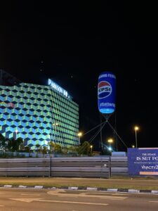 Pepsi Cola Inflatable Can at Kuching, Sarawak, Malaysia
