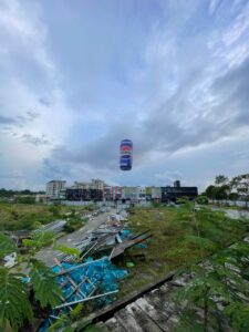 Pepsi Cola Inflatable Can at Kuching, Sarawak, Malaysia
