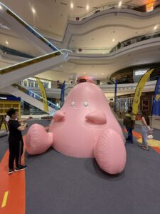 Julie's Stomach Inflatable at Pavilion Bukit Jalil Julie's Stomach Inflatable at Pavilion Bukit Jalil