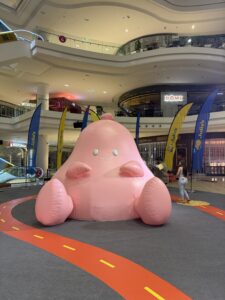 Julie's Stomach Inflatable at Pavilion Bukit Jalil Julie's Stomach Inflatable at Pavilion Bukit Jalil