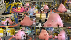 Julie's Stomach Inflatable at Pavilion Bukit Jalil Julie's Stomach Inflatable at Pavilion Bukit Jalil