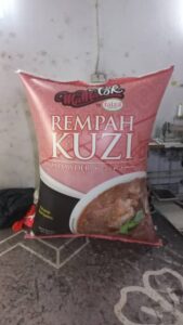 Faiza Spice Packaging Inflatable Replica