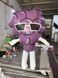 Inflatable Mascots – Apple, Grapes & Green Apple Designs Inflatable Mascots – Apple, Grapes & Green Apple Designs