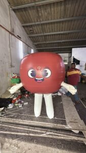 Inflatable Mascots – Apple, Grapes & Green Apple Designs Inflatable Mascots – Apple, Grapes & Green Apple Designs