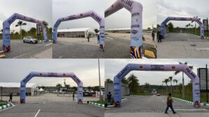 Inflatable Arch at Karnival Sukan Permotoran BOSS Sepang 2025 Inflatable Arch at Karnival Sukan Permotoran BOSS Sepang 2025