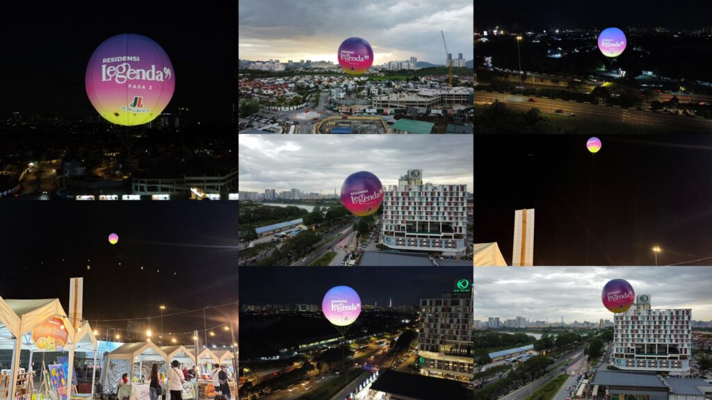 Lighted Giant Balloon at JL99 Group’s Hong Kong Nostalgia Bazaar