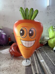 Vegetable Inflatable Replica at NS Fest 2025 in Nilai, Negeri Sembilan