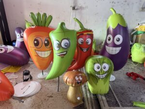 Vegetable Inflatable Replica at NS Fest 2025 in Nilai, Negeri Sembilan