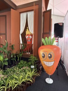 Vegetable Inflatable Replica at NS Fest 2025 in Nilai, Negeri Sembilan