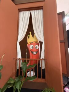 Vegetable Inflatable Replica at NS Fest 2025 in Nilai, Negeri Sembilan