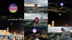 Lighted Giant Balloon at JL99 Group’s Hong Kong Nostalgia Bazaar