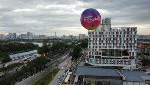 Lighted Giant Balloon at JL99 Group’s Hong Kong Nostalgia Bazaar