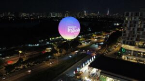 Lighted Giant Balloon at JL99 Group’s Hong Kong Nostalgia Bazaar