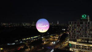 Lighted Giant Balloon at JL99 Group’s Hong Kong Nostalgia Bazaar