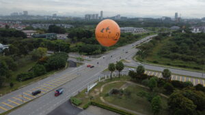 Giant Advertising Balloon at Avaland’s Sanderling 2 Lakefront Cyberjaya Giant Advertising Balloon at Avaland’s Sanderling 2 Lakefront Cyberjaya